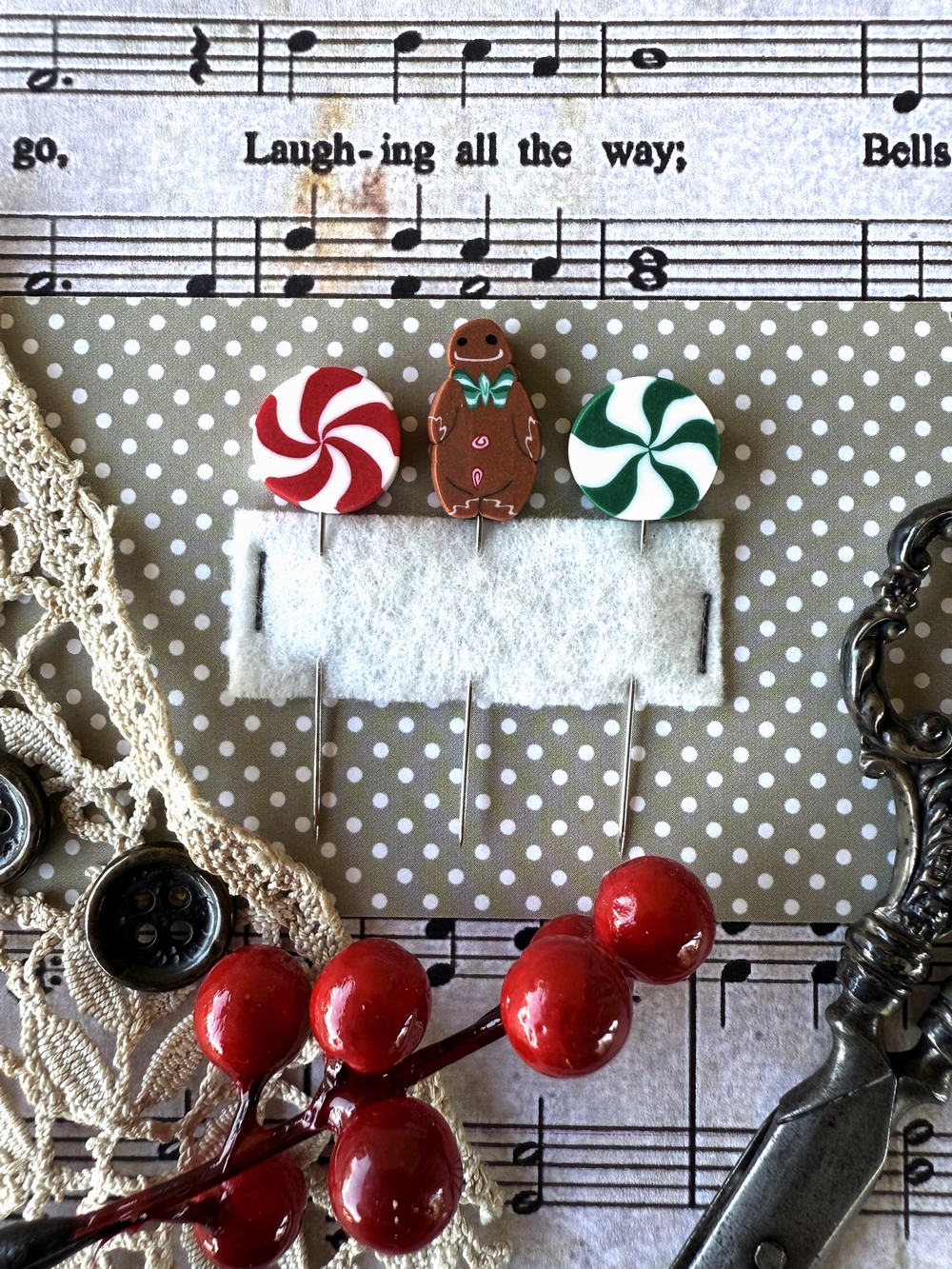 Elegant Gingerbread Set